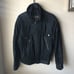 Vintage 90s Wilson's Adventure Bound Faded Black Leather Jacket Size M Moto EUC