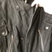 Vintage 90s Wilson's Adventure Bound Faded Black Leather Jacket Size M Moto EUC