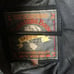 Vintage 90s Wilson's Adventure Bound Faded Black Leather Jacket Size M Moto EUC