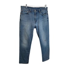 Levis 541 Athletic Fit Blue Jeans W34 L32 Mid-Rise Denim Mens Casual Pants