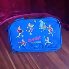 Rare Vintage 90s D.A.R.E To Resist Drugs And Violence Small Sports Lunchbox