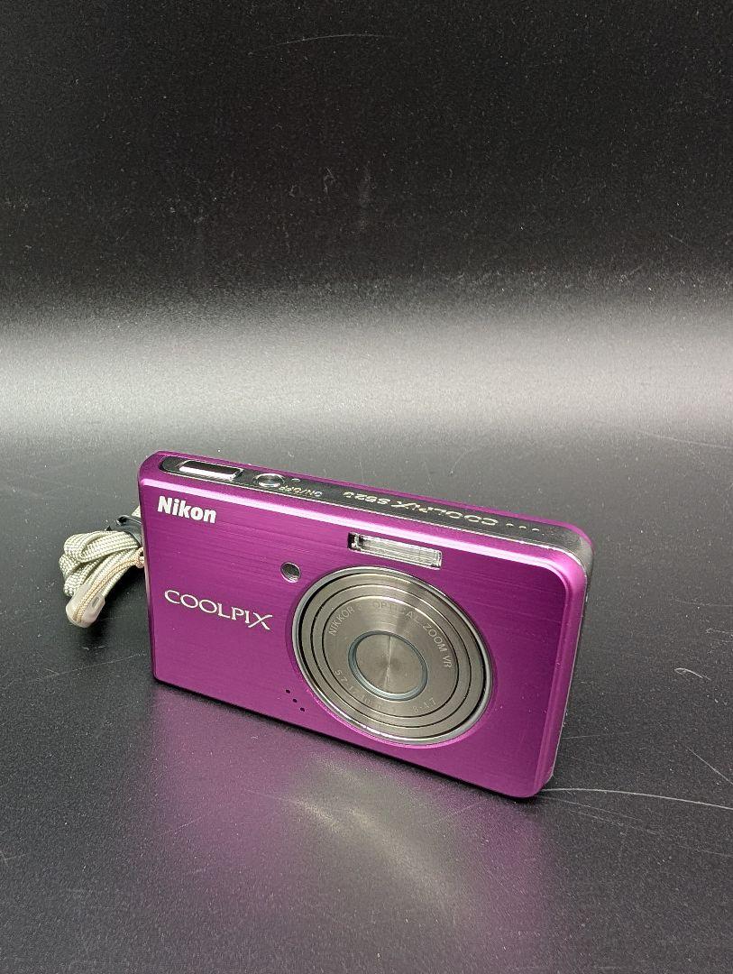 【動作確認済】Nikon COOLPIX S520 デジタルカメラ　パープル 動作確認済】Nikon COOLPIX S520 Digital Camera Purple