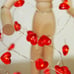 Valentine Day Decorations 10 ft 40 LEDs Red Heart Shaped Twinkle Fairy Strings
