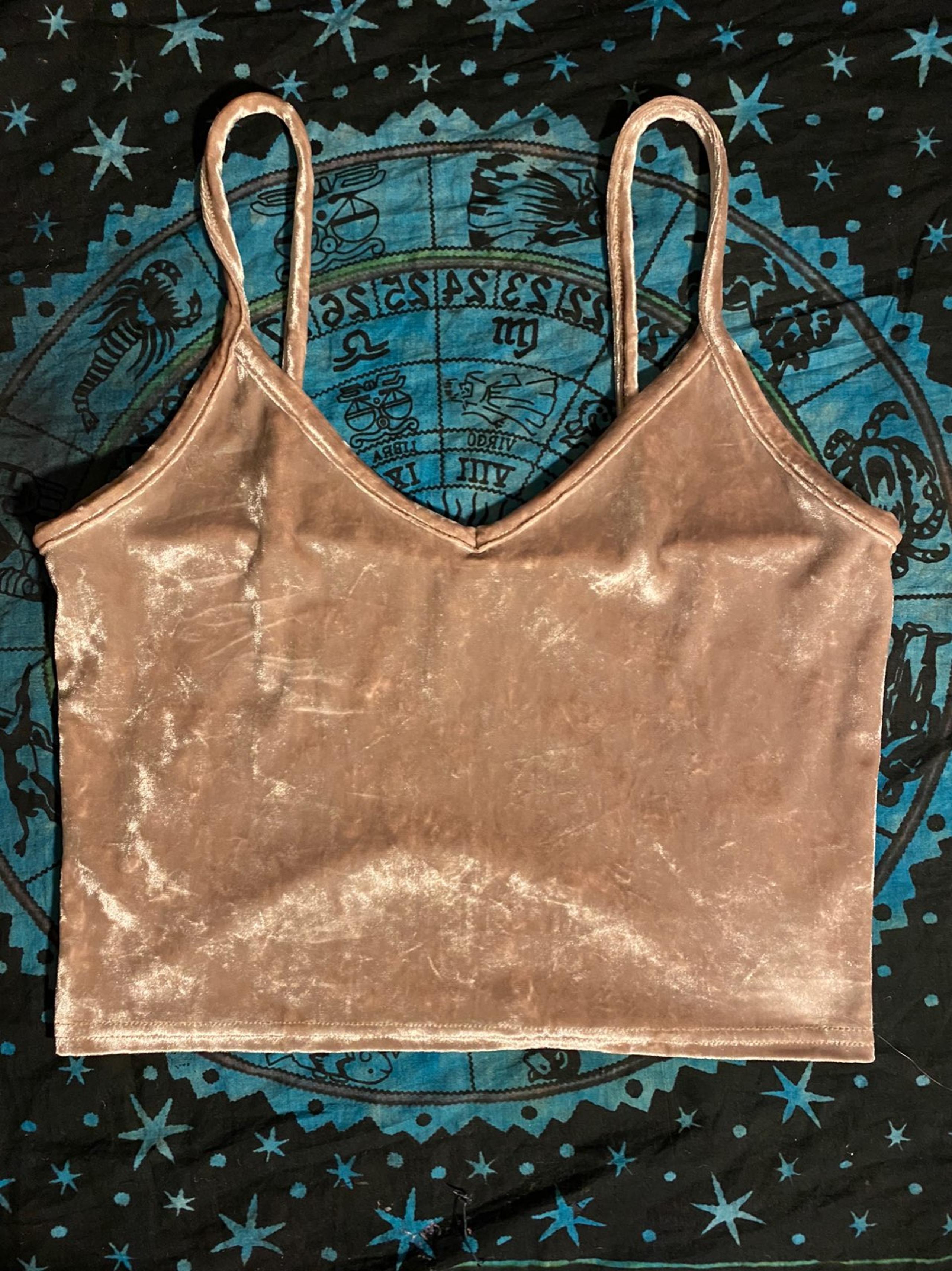 Kimchi Blue velvet tank top