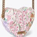 KURT GEIGER FLORAL COUTURE HEART BAG rare limited edition
