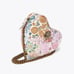 KURT GEIGER FLORAL COUTURE HEART BAG rare limited edition
