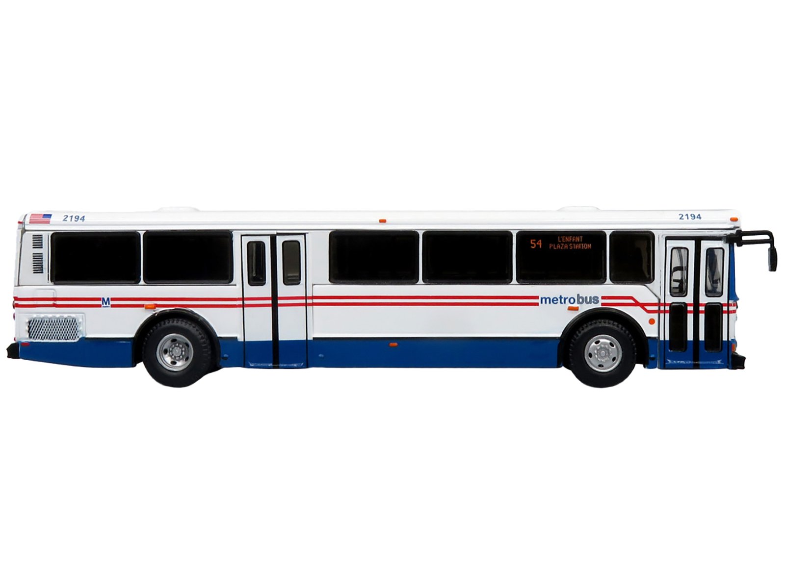2006 Orion V Transit Bus WMATA Washington 54 L'Enfant Plaza Station Limited Ed