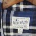 Lucky Brand Gauze Blue Plaid Long Sleeve Button-Up Shirt L Lined