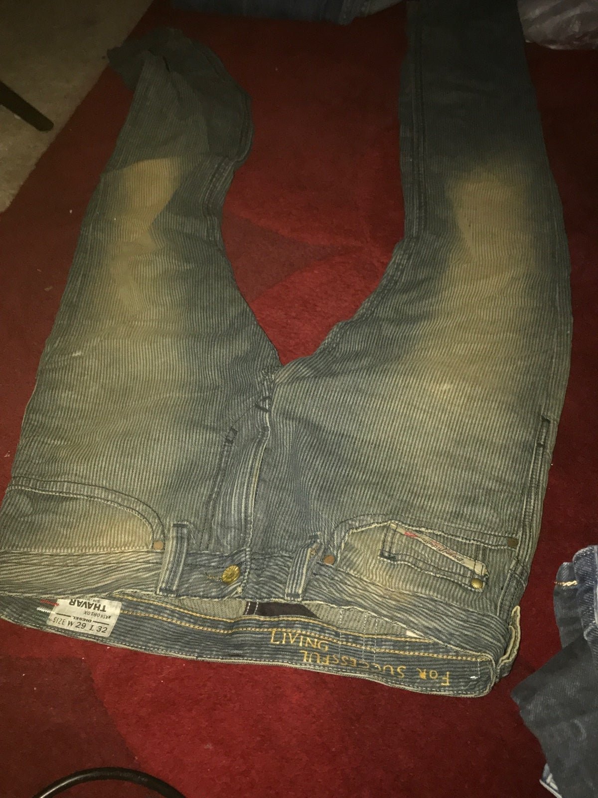 Mens Diesel Italy Thavar 29/32 299 retail