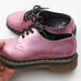 DOC MARTENS 1461 RS pink iridescent Oxford loafers