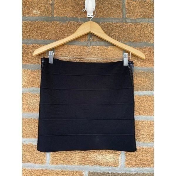 HAUTE HIPPIE BANDAGE SKIRT SMALL