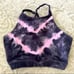 Electric & ROSE tie dye sports bra & matching leggings workout set size small