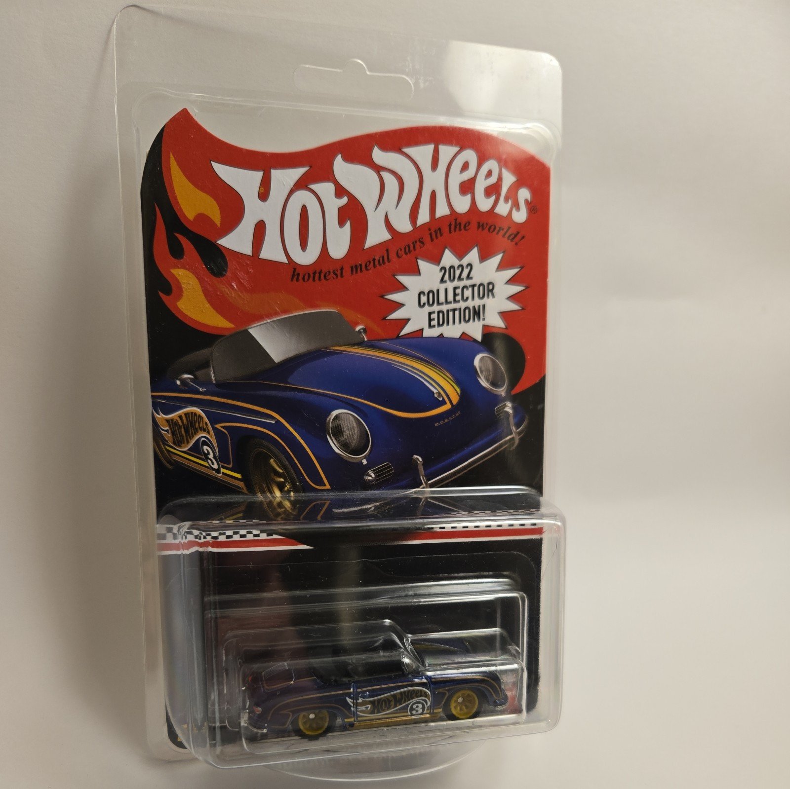 2022 Hot Wheels Blue Porsche 356 Speedster RLC