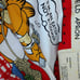 rare unique vintage Garfield Cattitudes Apron Paws Authentic Orignal Canvas