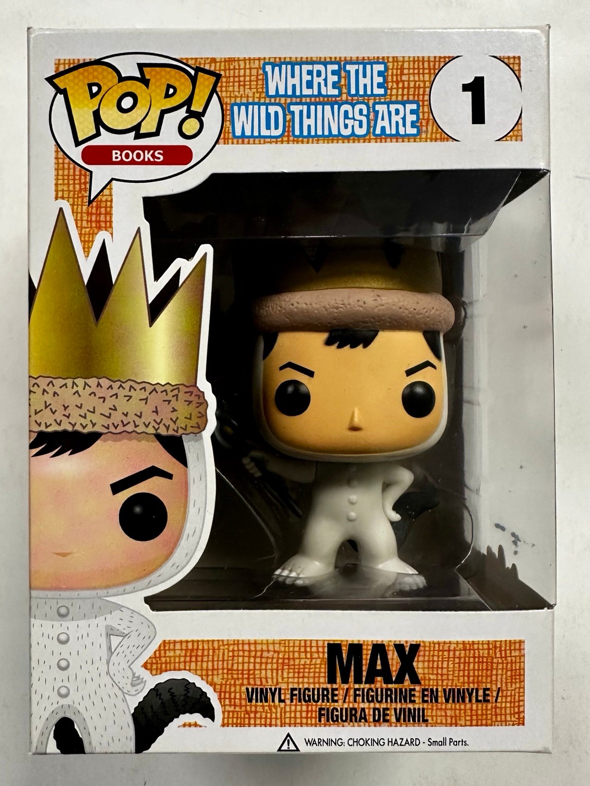 Funko Pop! Books Max #01 Where The Wild Things Are 2014 Vaulted