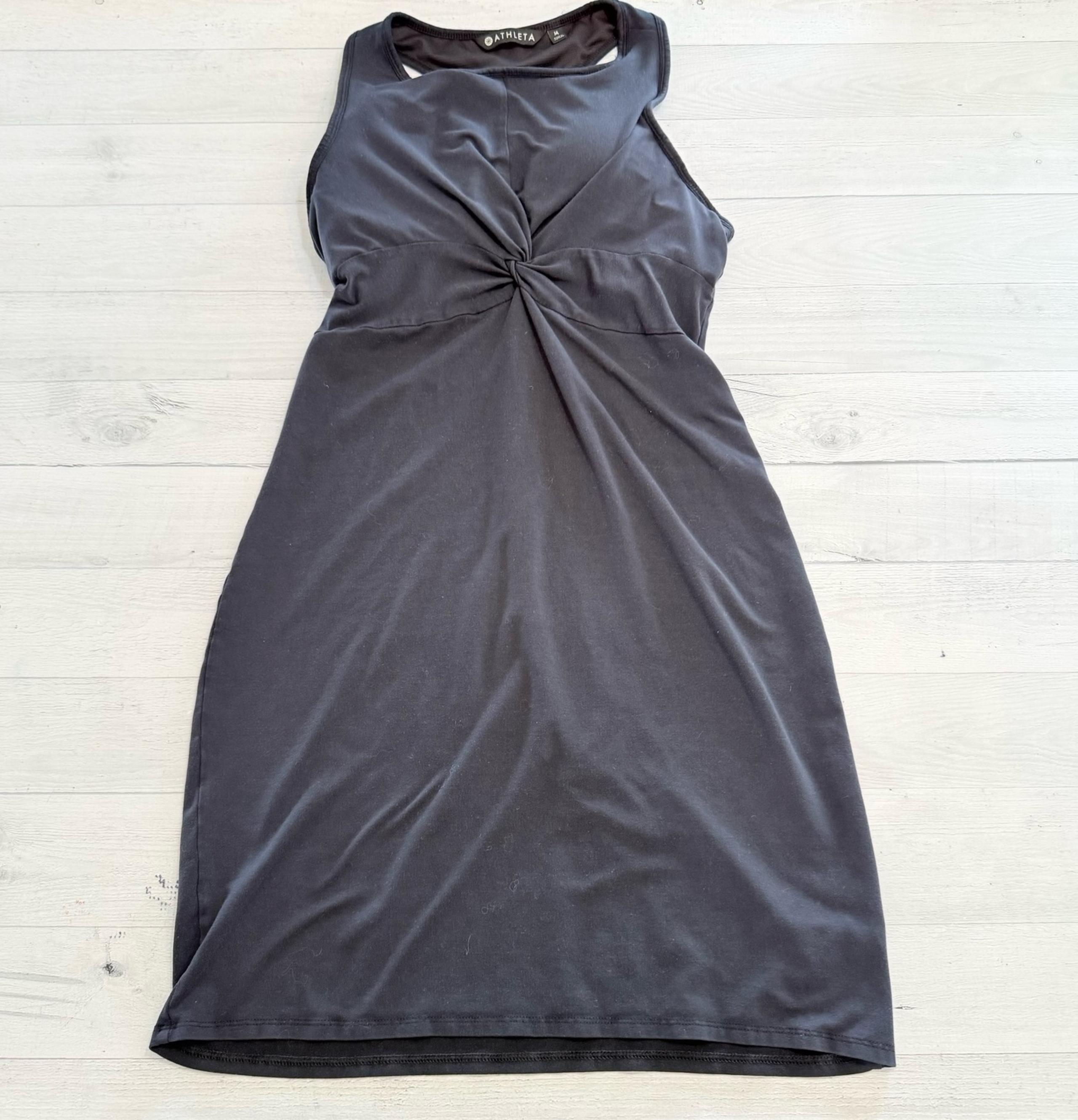Athleta BARRE BRALETTE DRESS navy blue women’s medium