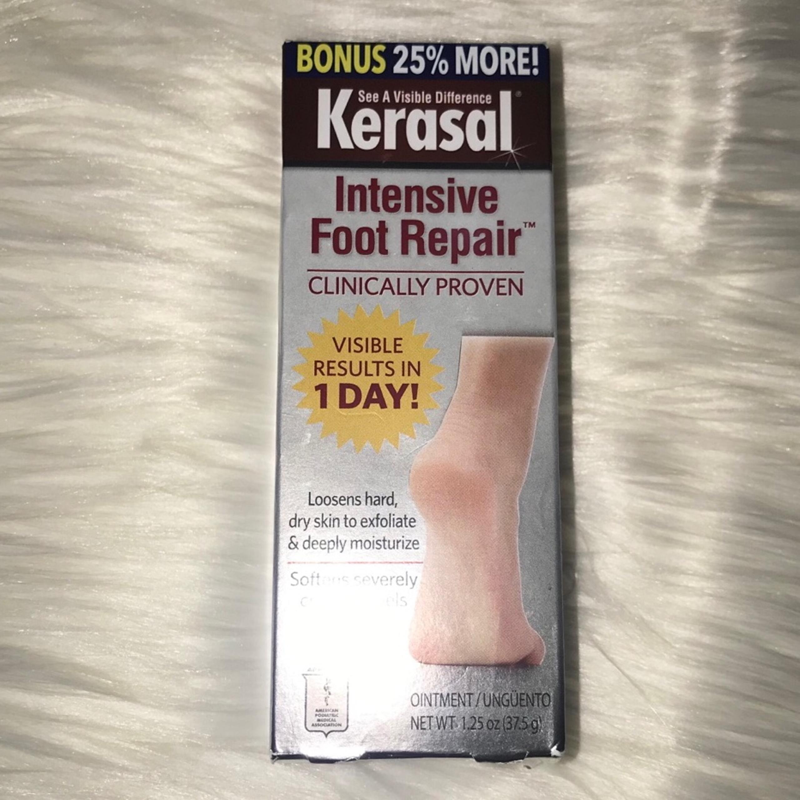 New Kerasal Intensive Foot Repair Cream