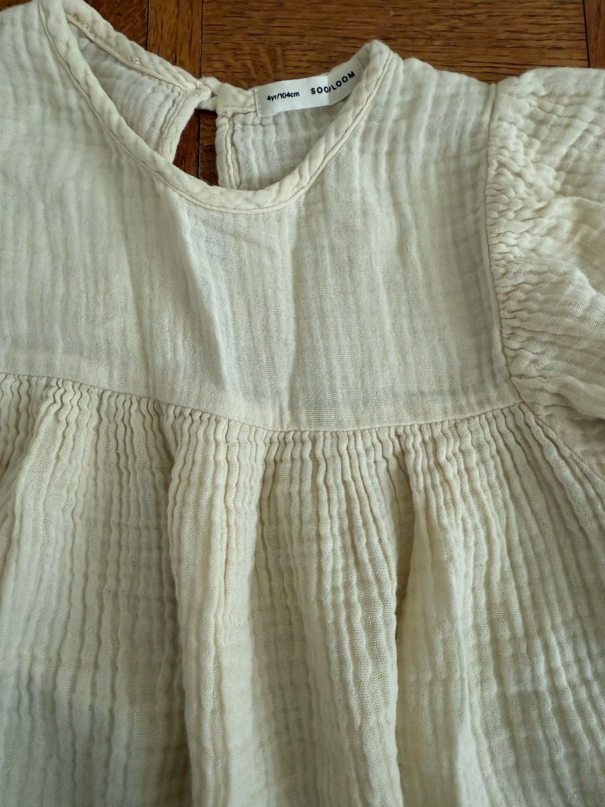 soor ploom Clementine Dress 4Y 104㎝ Kids Soor Ploom Clementine Dress - Cloud | Garmentory