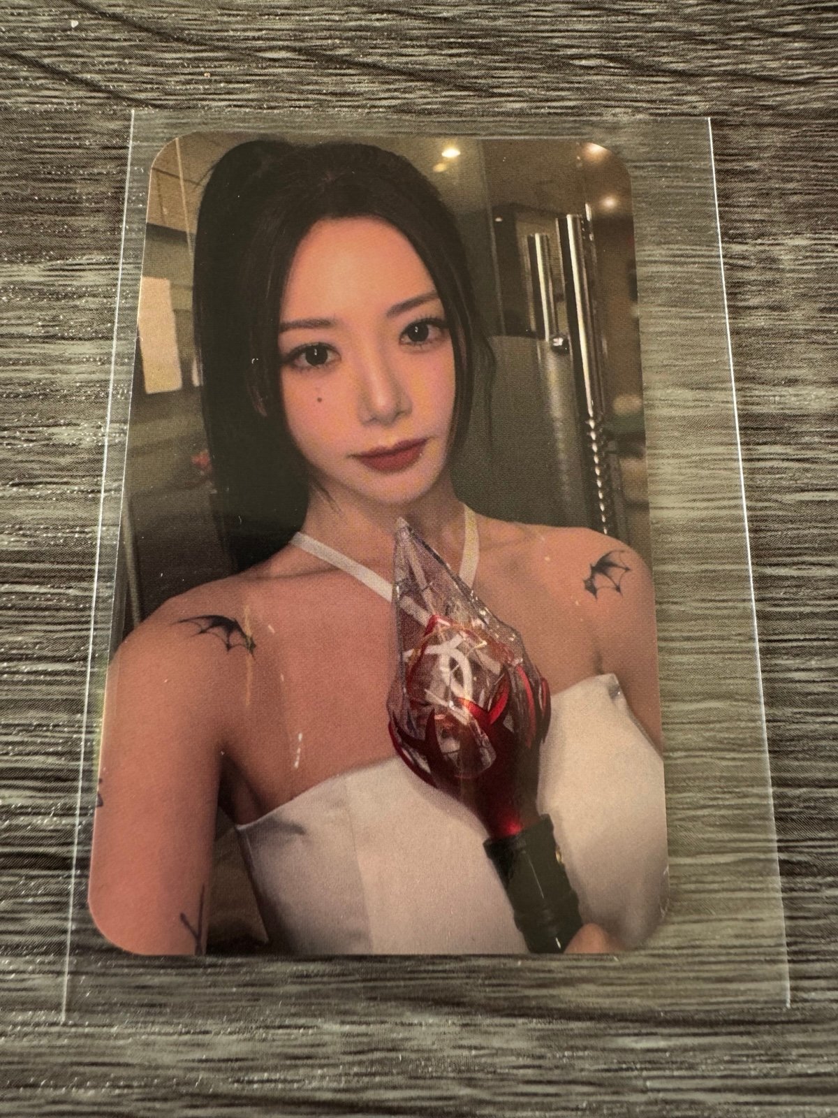 Dreamcatcher JiU Versus Villain OOTD Broadcast Card Photocard PC Live Flawed