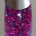 Glitter Lava Lamp W/ Purple, Blue, Silver Colors 16 High