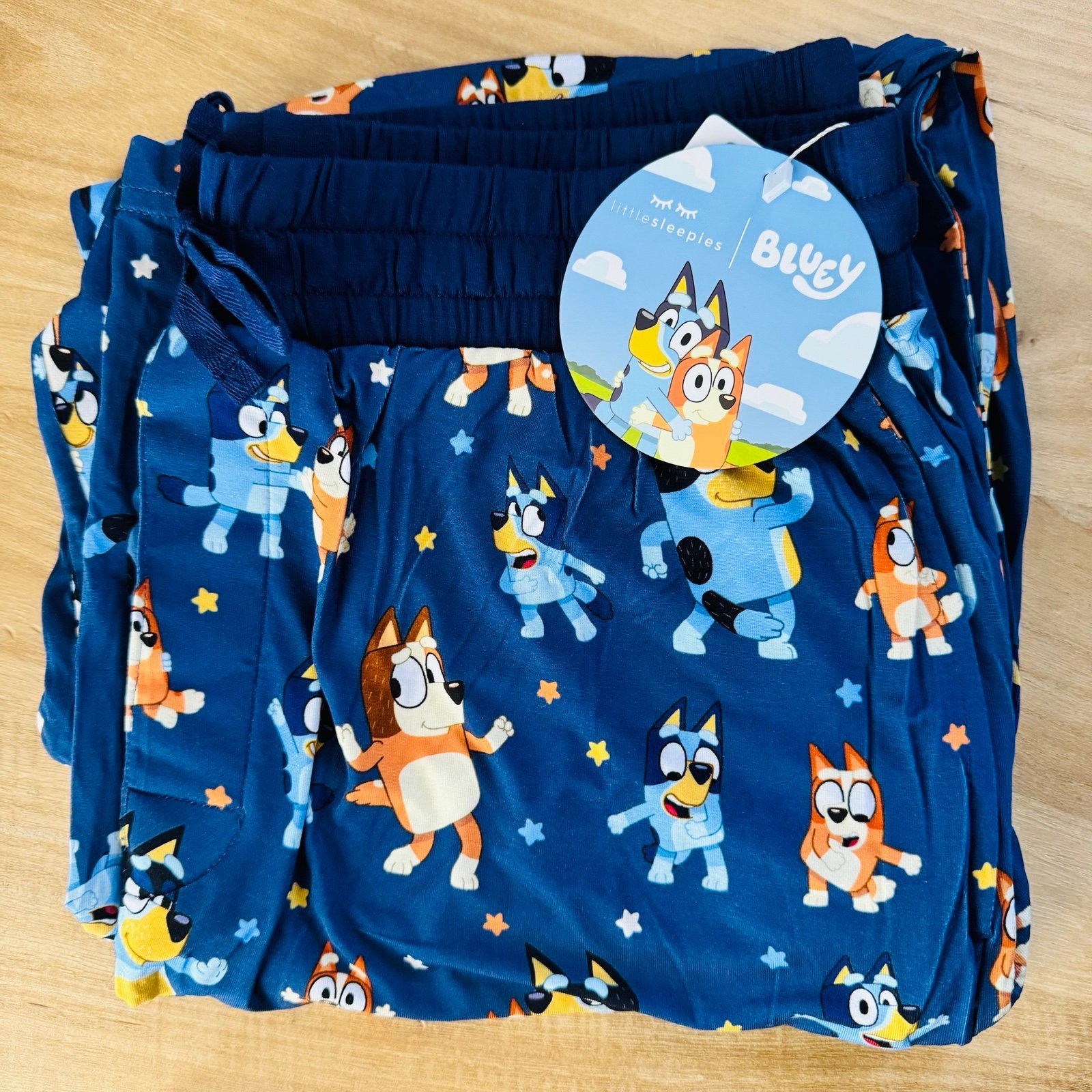 Little Sleepies Bluey Mens Jogger pants M