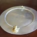 Silver Plated Mexican Platter with Bronze Frogs