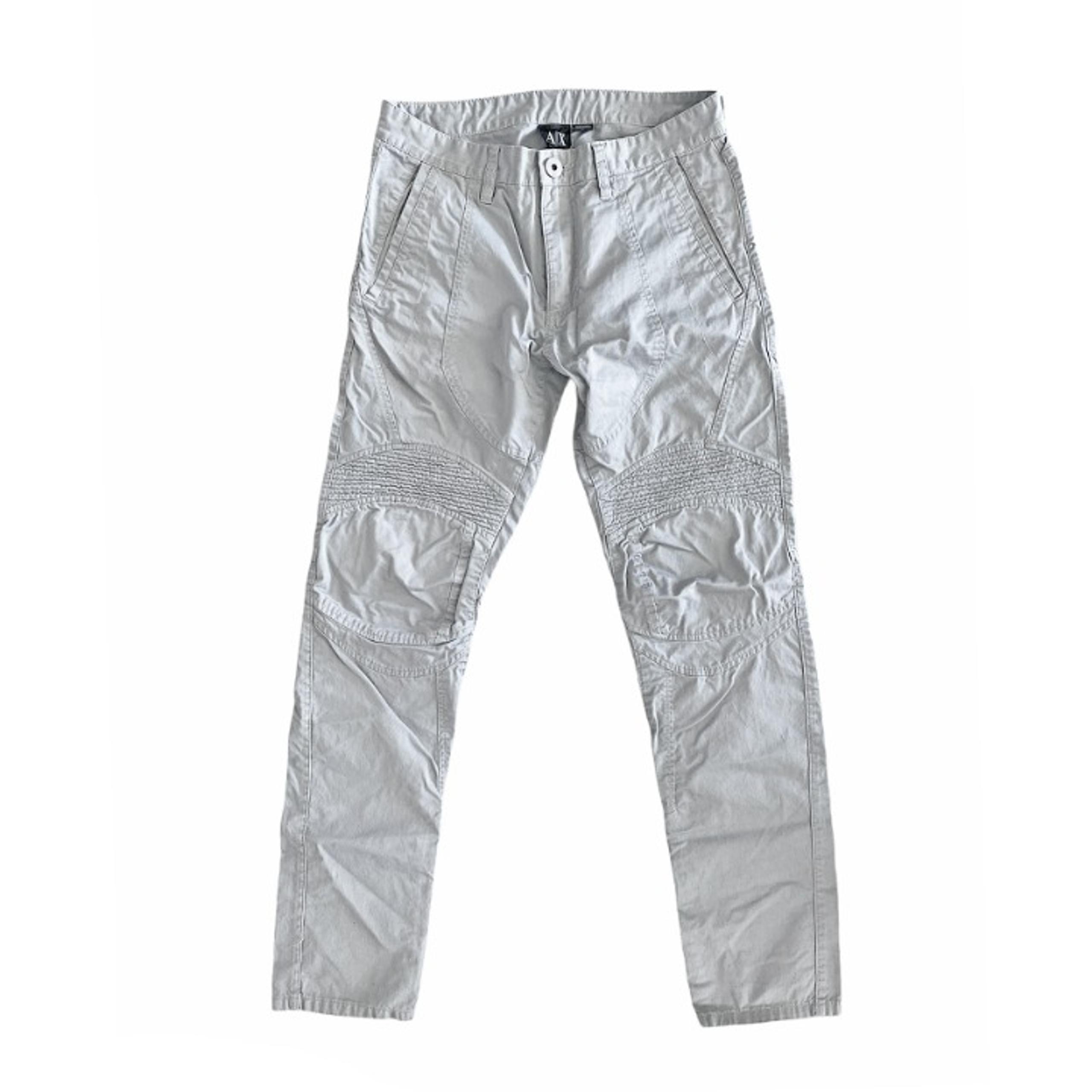 Pre-Owned A|X Gray Men's Biker Pants