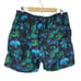 Scotch & Soda Men's Black Hawaiian Swim Trunks Size XL Green Blue Fruit