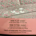 Juicy Couture Signature Floral TWIN SHEET SET New