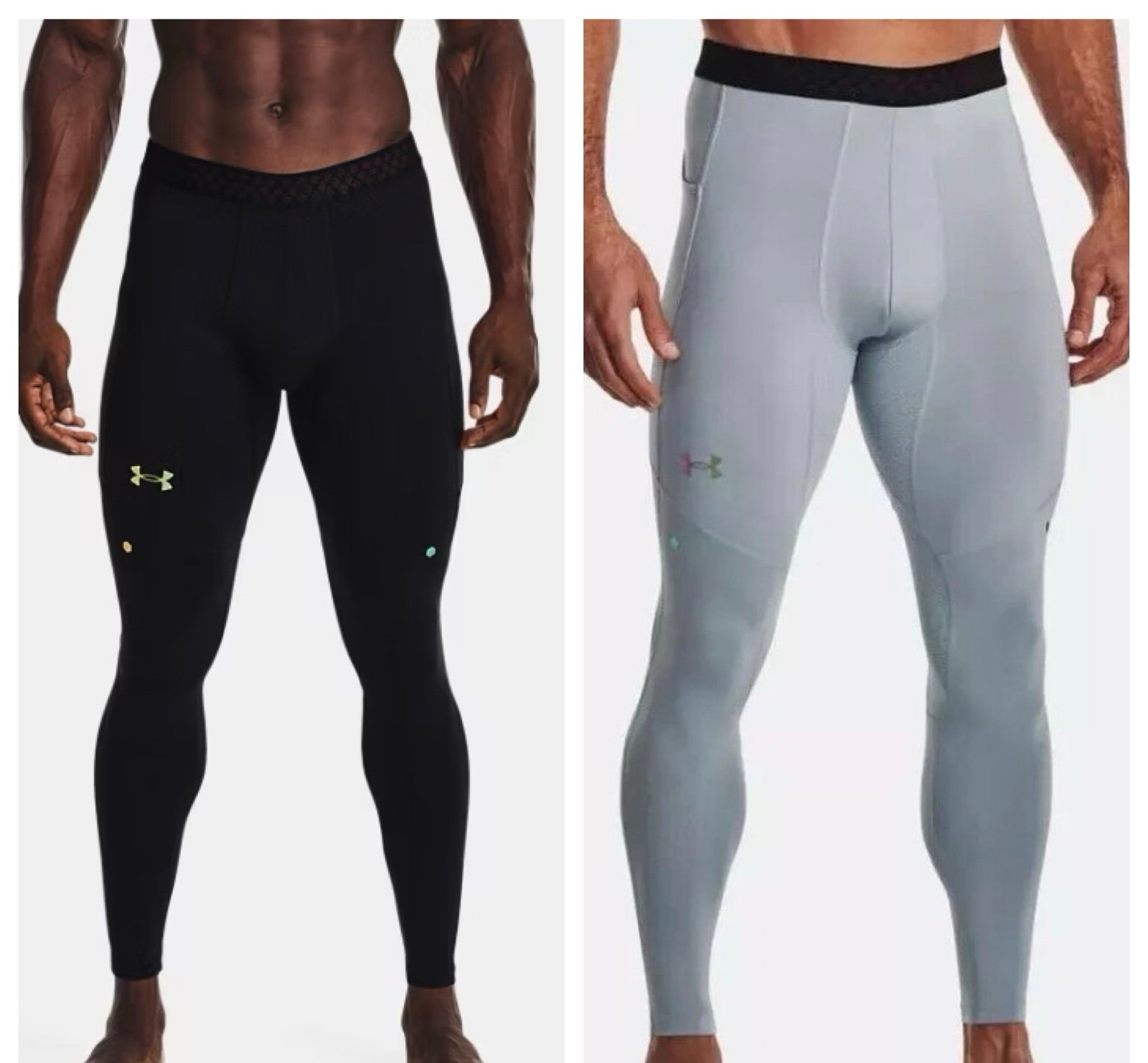 Lot of 2: Under Armour HeatGear Men's UA RUSH SmartForm Leggings