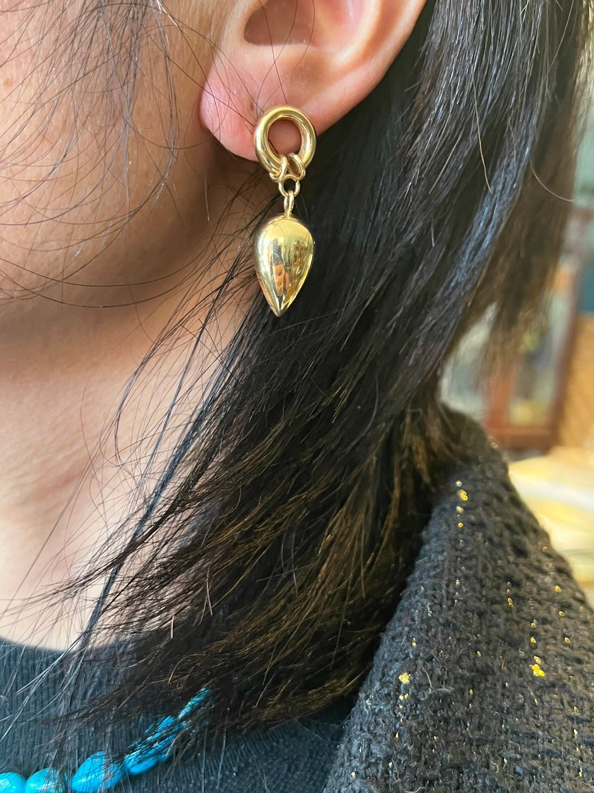 14k gold earrings