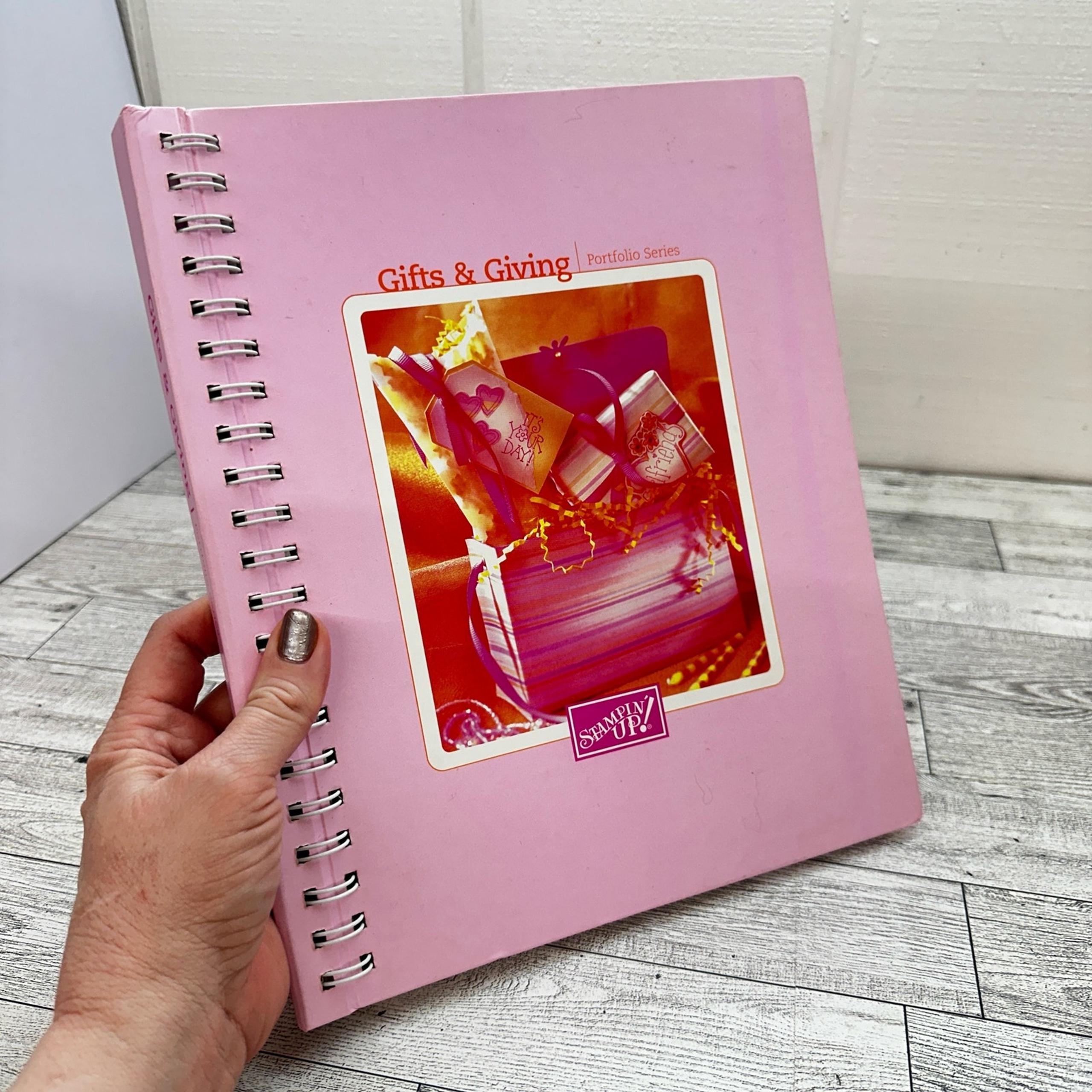 Stampin' Up Book Gifts And Giving Portfolio Series 2003 Crafts Scrapbooking DIY