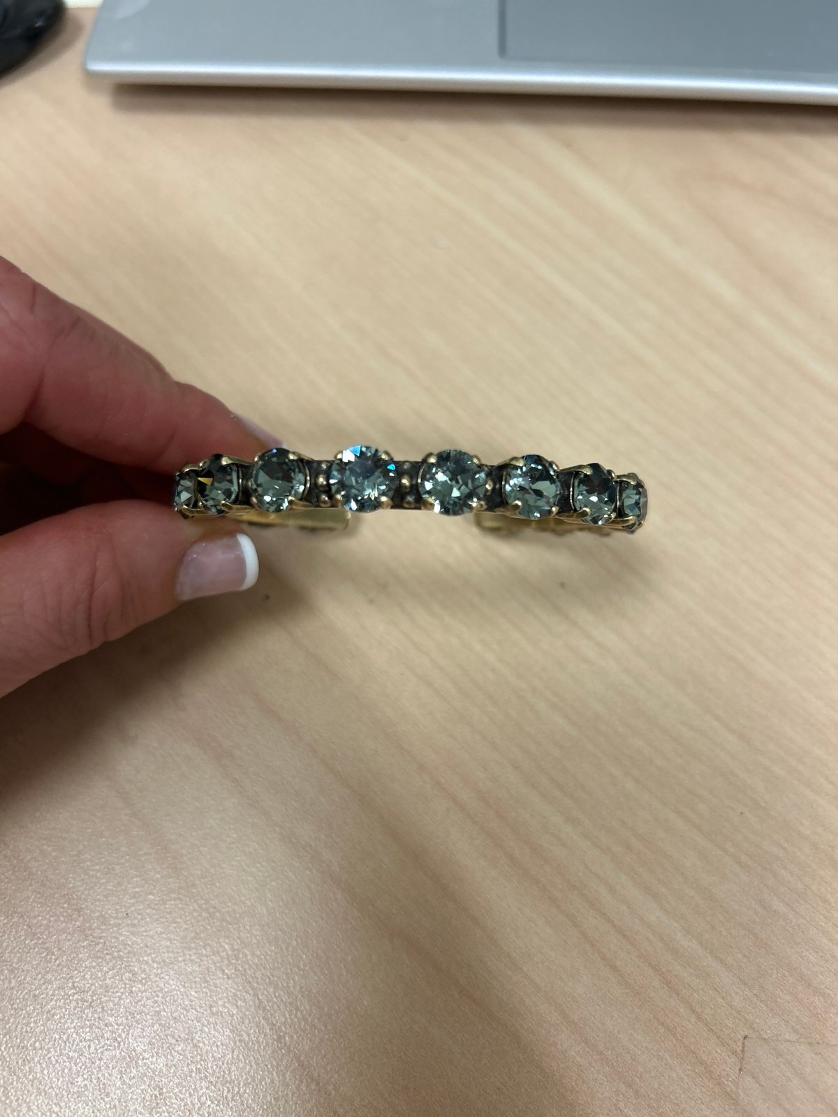 Sorrelli Crystal Chunky Cuff Bracelet