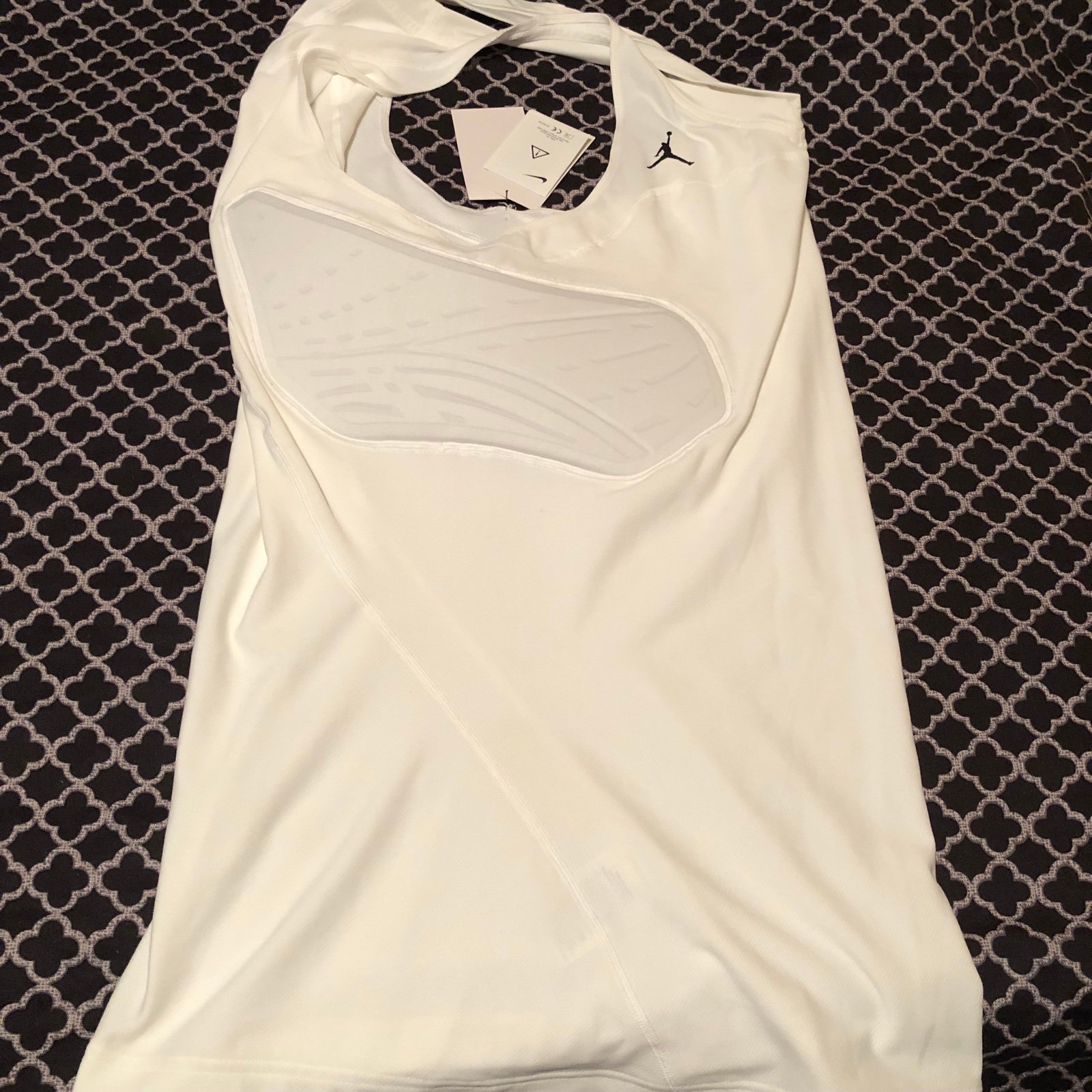 Nike Pro Jordan Hyperstrong Padded Basketball Tank Top White 3XL BQ2720-403 V20