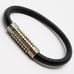 LOUIS VUITTON Authentic Bracelet Digit Taiga Ardoise Black Graphite Damier Men