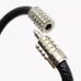 LOUIS VUITTON Authentic Bracelet Digit Taiga Ardoise Black Graphite Damier Men