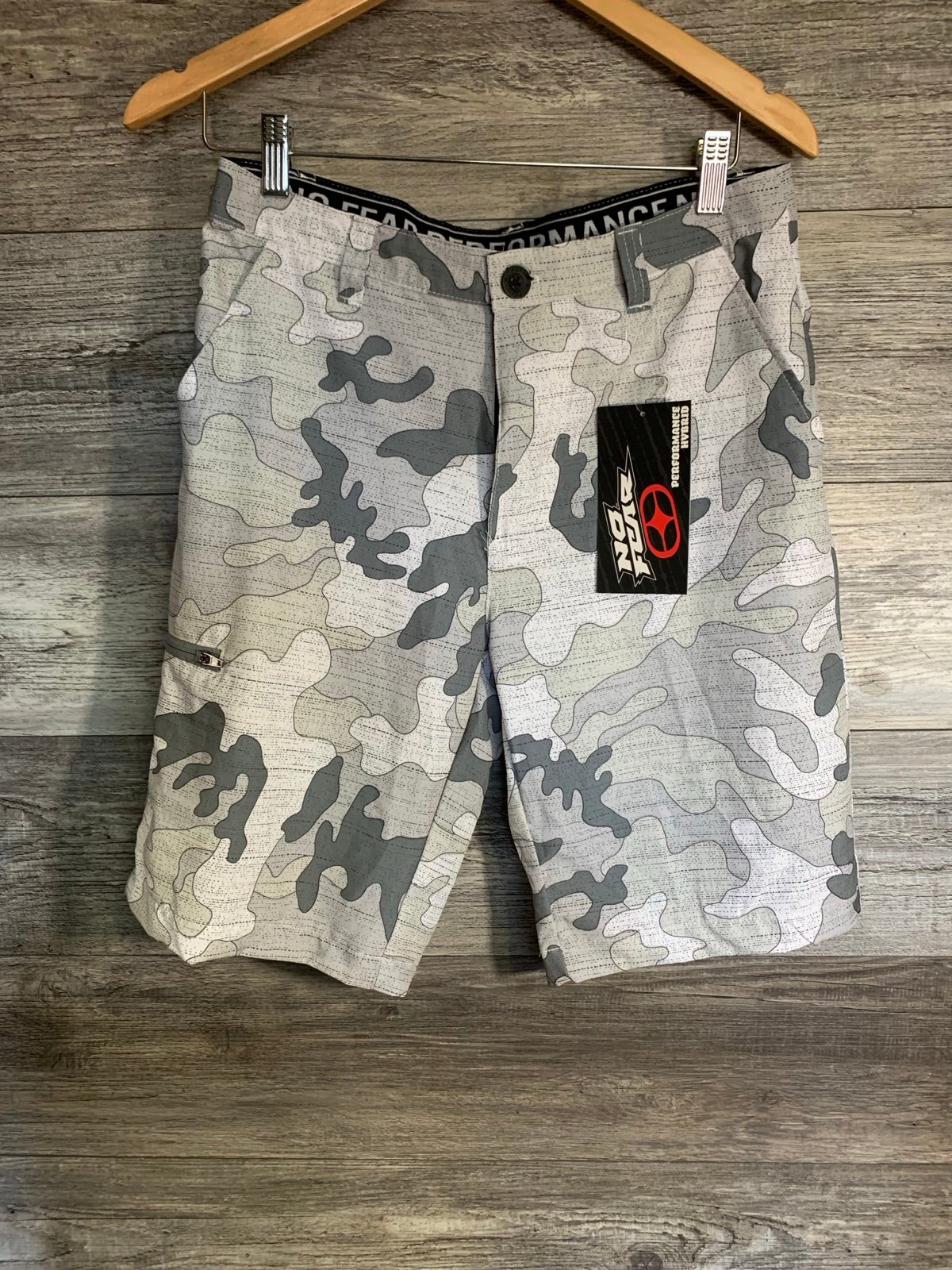 NOS No Fear Performance Hybrid Camo Shorts - NEW - Men’s Size 30