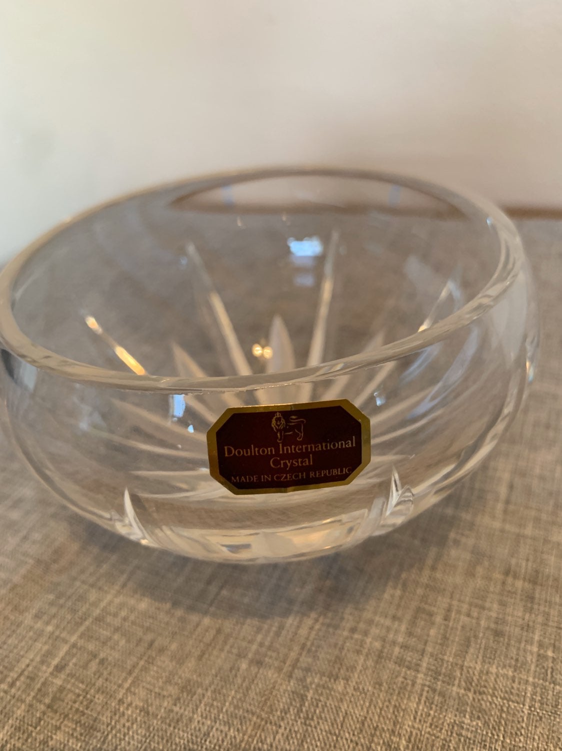 Doulton International Crystal - NEVER US