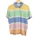 BROOKS BROTHERS Pastel Color Block Slim Fit Performance Cotton Polo Men’s Sz XL