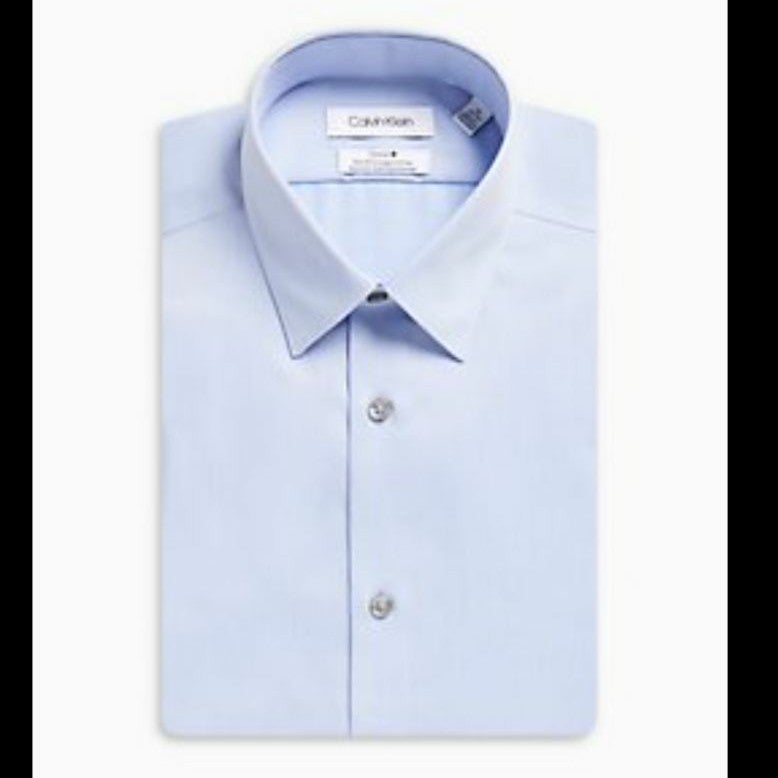 Calvin Klein Regular Fit Blue Shirt 34