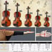 4/4 FULL SIZE VIOLIN COMPLETE KIT