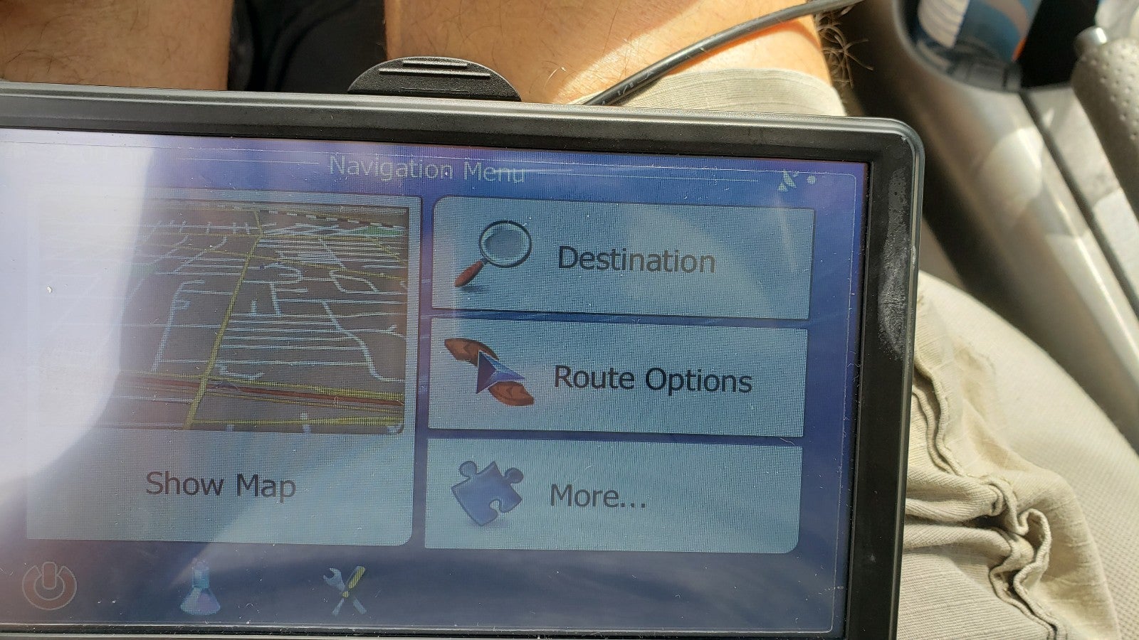 Aonerex GPS 7 inch black color