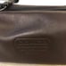 Vintage coach small brown leather purse