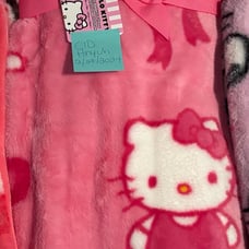 OG hello kitty bow blanket