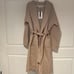 quaint durlana quantas wool and cashmere trench coat
