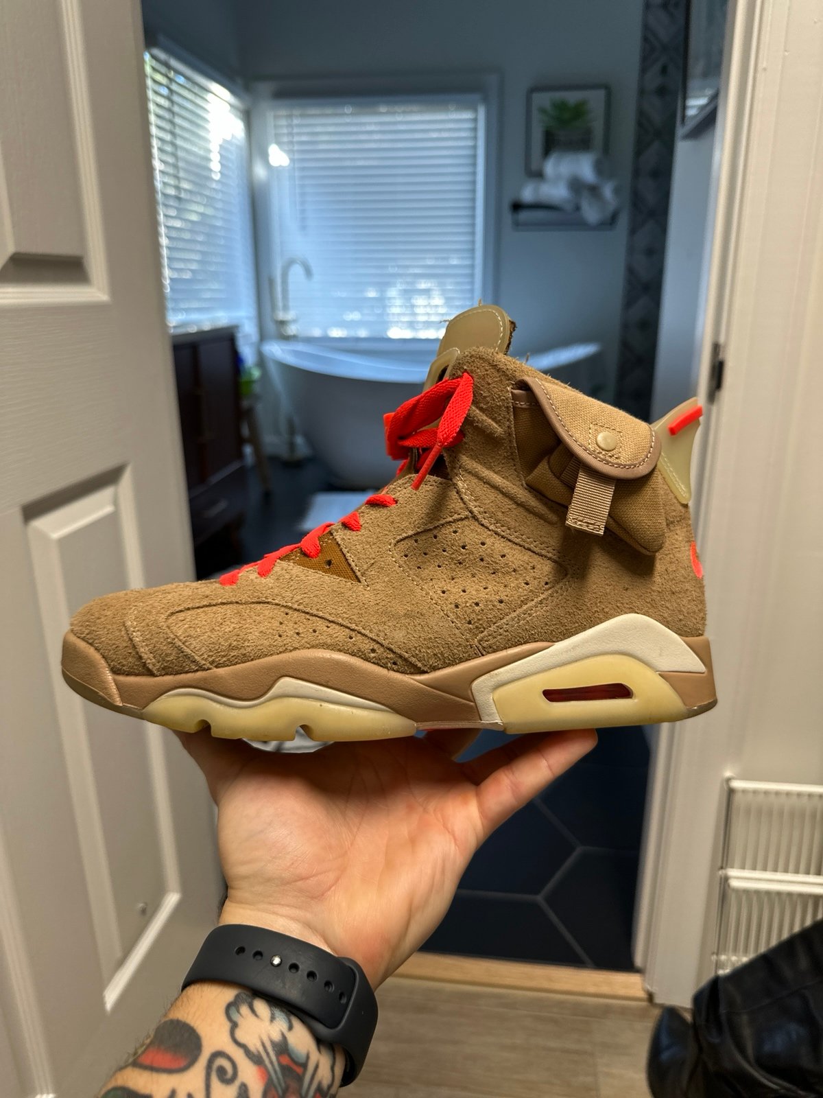 Travis Scott x Air Jordan 6 Retro ‘British Khaki’