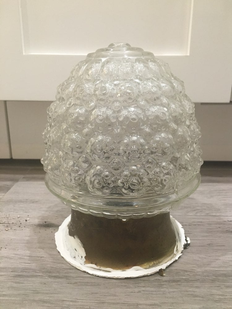 Vintage prewar Ceiling light fixture