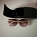 Prada pink and brown sunglasses