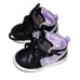 Nike Air Jordan 1 Mid SE Houndstooth Black Lilac White Toddler Size 5c Sneakers