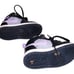Nike Air Jordan 1 Mid SE Houndstooth Black Lilac White Toddler Size 5c Sneakers
